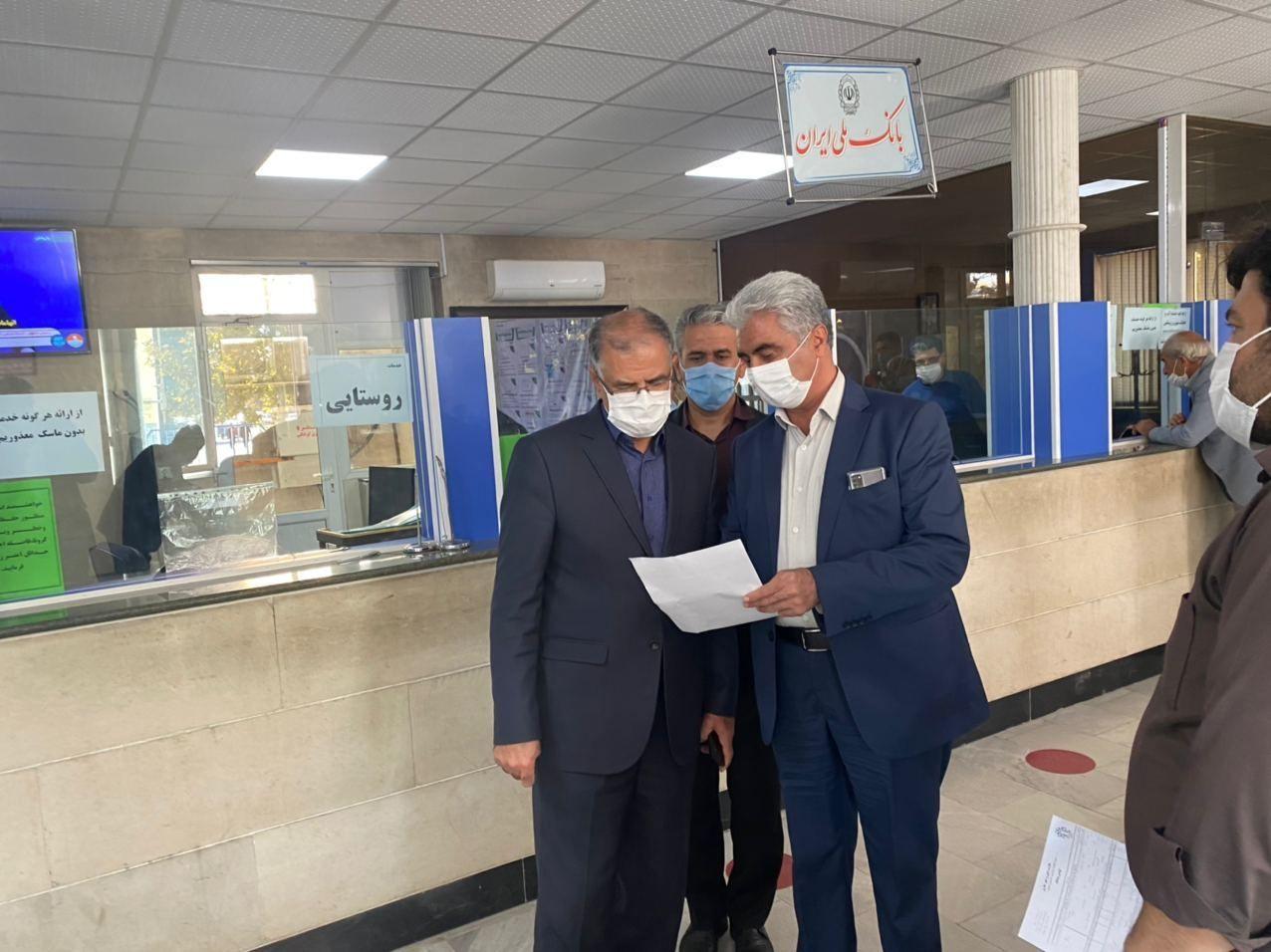 بازدید فرماندار شهرستان خوی از ادارات ورزش و جوانان، آب و فاضلاب و توزیع برق