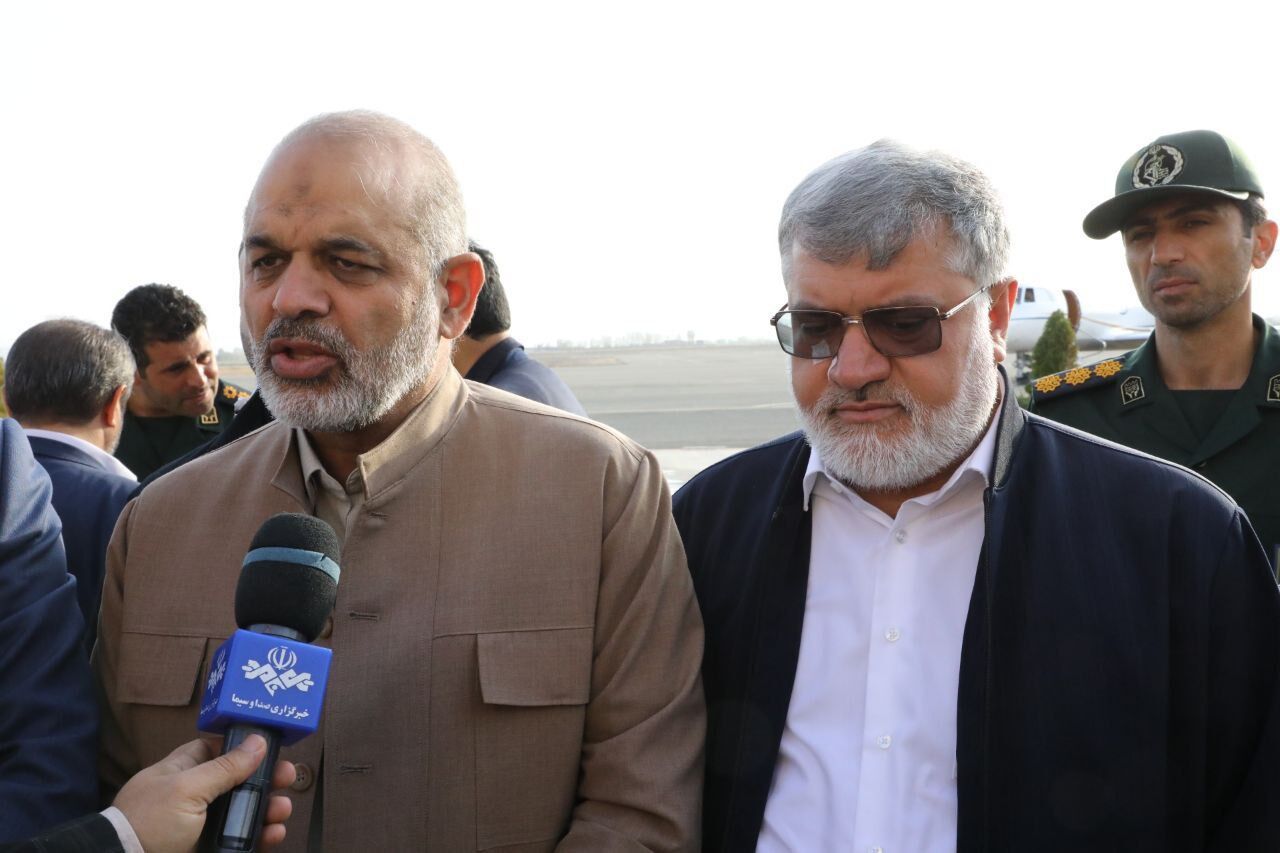 وزیر کشور به منظور بازدید از مناطق زلزله زده وارد شهرستان خوی شد