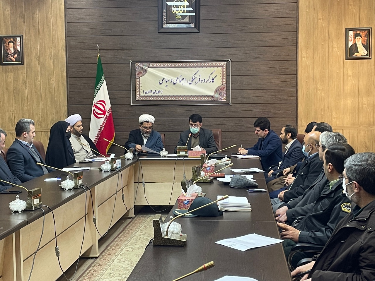 برگزاری جلسه کارگروه فرهنگی، اجتماعی و سیاسی شواری اداری خوی