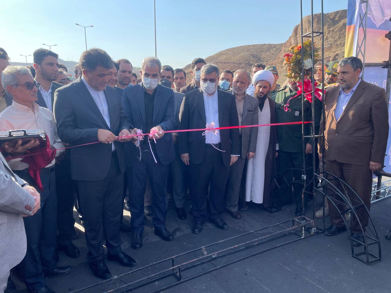افتتاح فاز اول کمربندی سردارشهید حاج قاسم سلیمانی