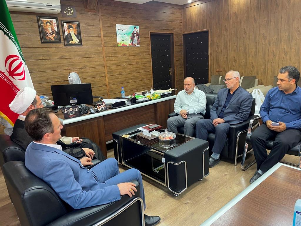 دیدار مدیرکل اوقاف و امور خیریه آذربایجان غربی با فرماندار ویژه خوی