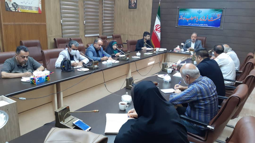 افتتاح و کلنگ زنی 65 طرح به مناسبت هفته دولت در خوی