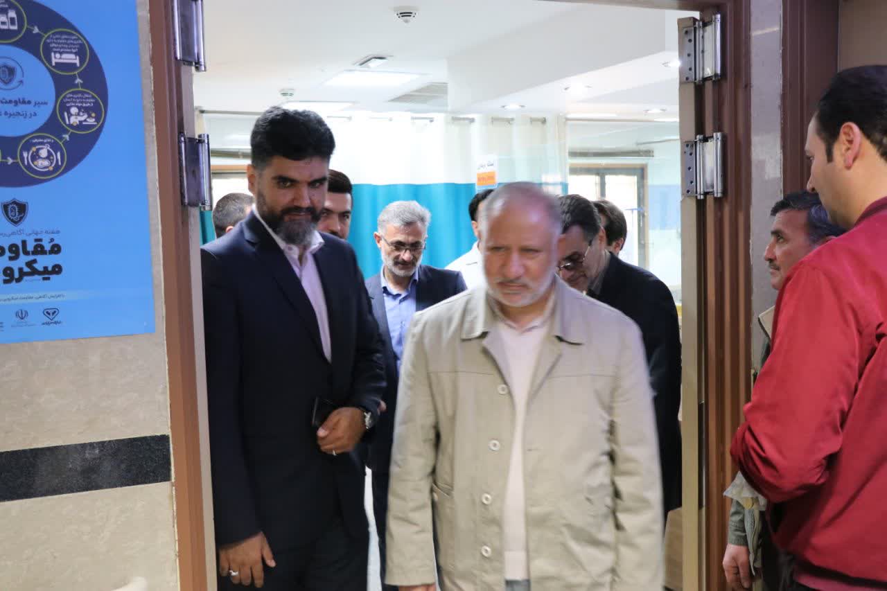 بازدید میدانی فرماندار خوی از بیمارستان امیر المؤمنین