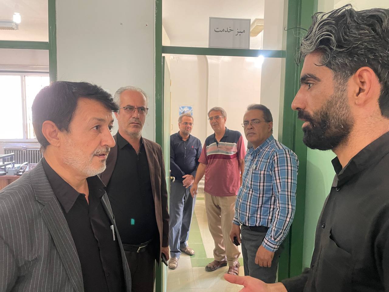 بازدید سرزده معاون فرماندار از ادارات امور عشایر و تعاون، کار و رفاه اجتماعی خوی