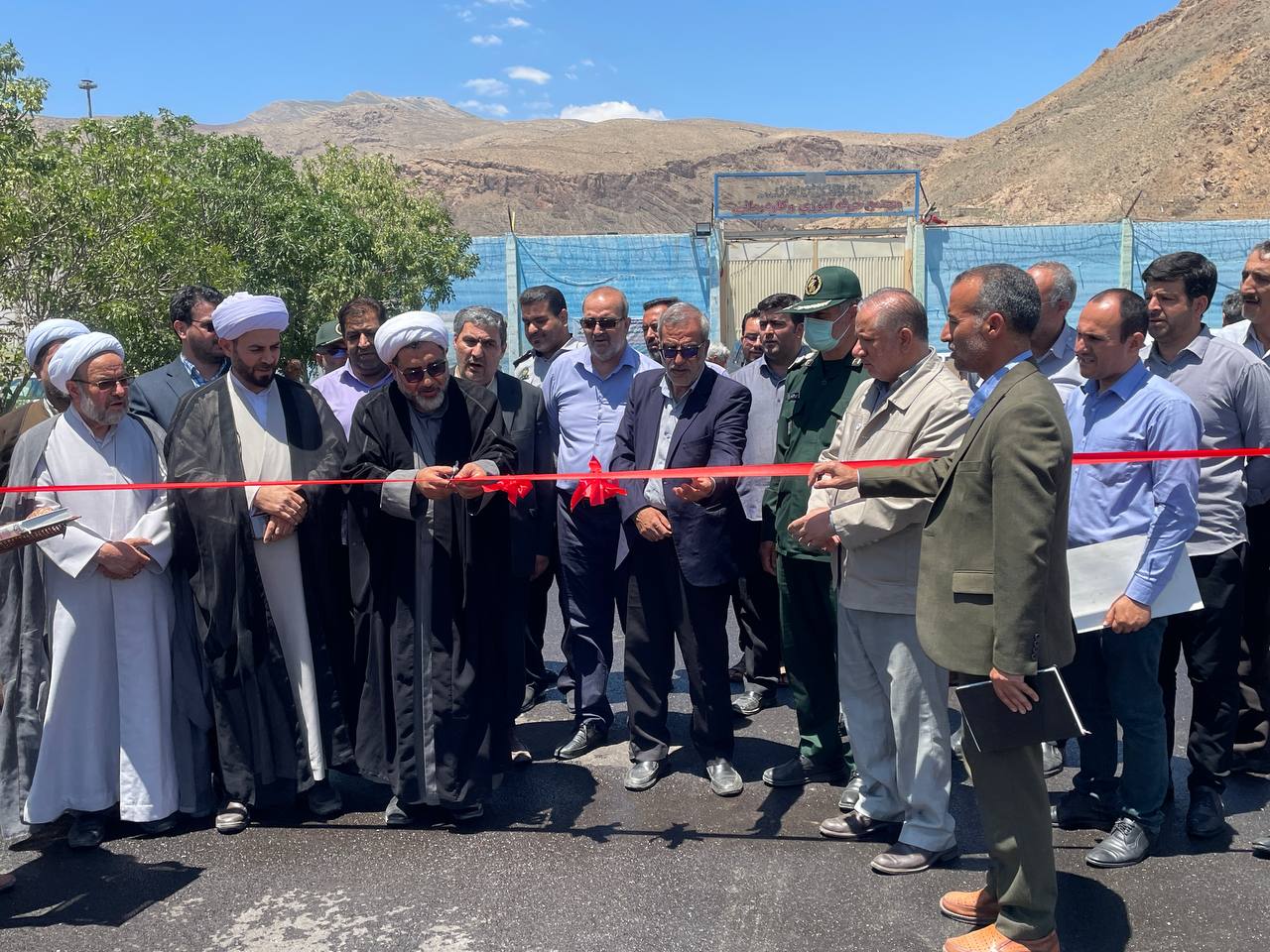 افتتاح طرح آسفالت جاده منتهی به مجتمع حرفه آموزی زندانهای استان در خوی