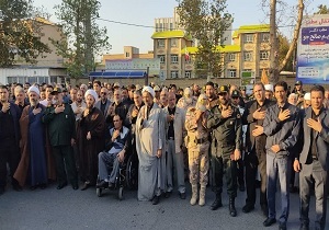 اجتماع بزرگ امام رضاییها در خوی