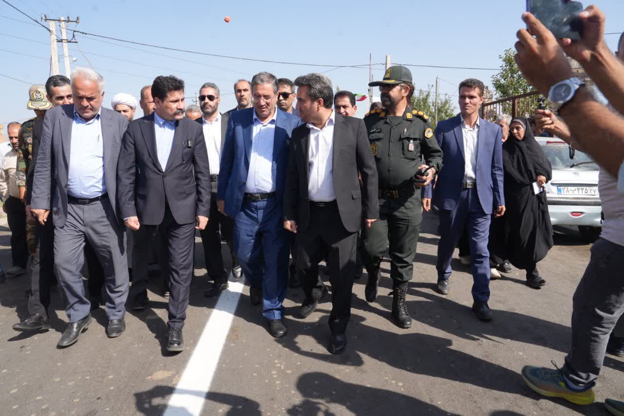 افتتاح 123 پروژه طرح هادی و آسفالت معابر روستایی در آذربایجان‌غربی