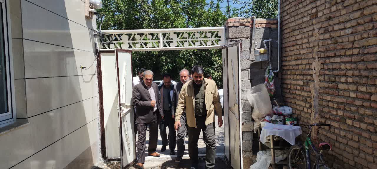 آلبوم تصویری/ بازدید میدانی معاون توسعه روستایی، مناطق محروم و عشایر ریاست جمهوری از روند بازسازی مناطق زلزلهزده خوی