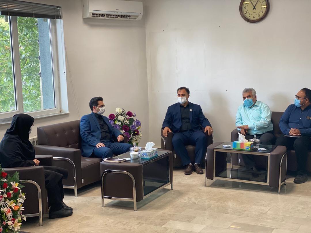 بازدید سرپرست فرمانداری شهرستان خوی از شرکت آب و فاضلاب