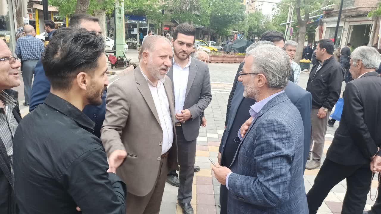 آلبوم تصویری/ بازدید فرماندار خوی از اتمام مراحل اجرای فاز اول پیاده راه هسته مرکزی شهر