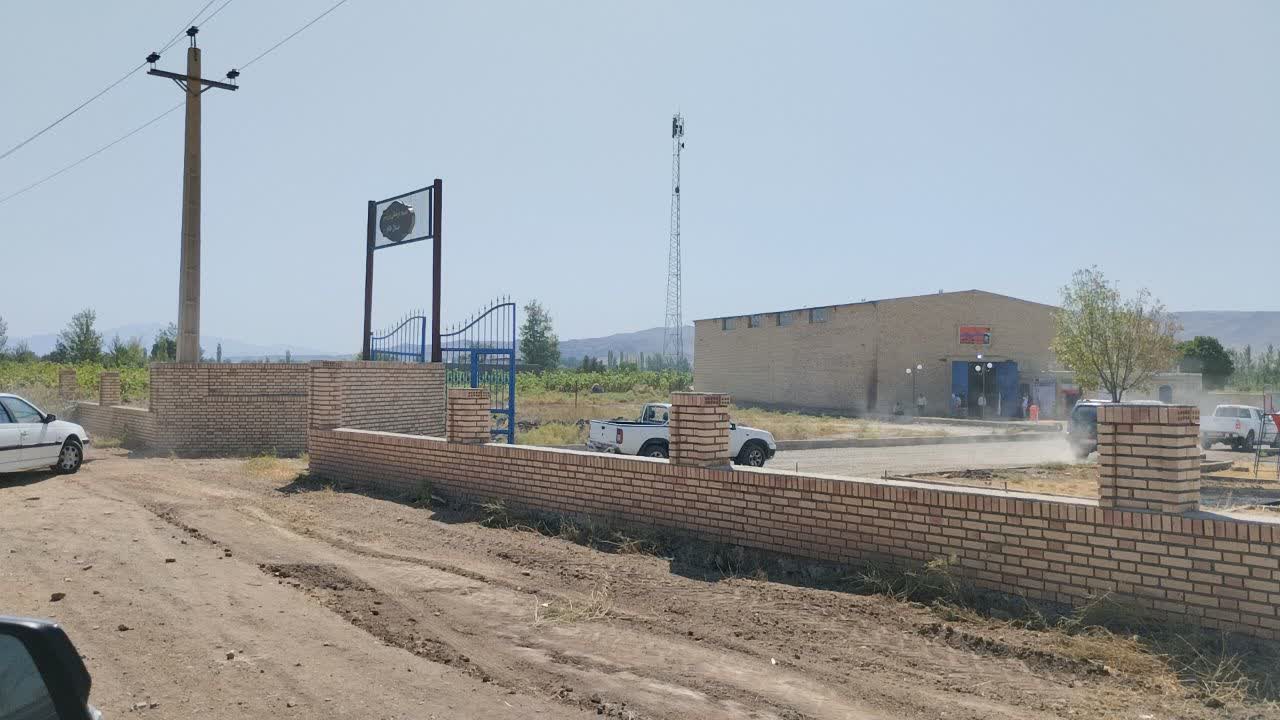 افتتاح طرح پوششی بتنی کانال روستایی پیرکندی خوی