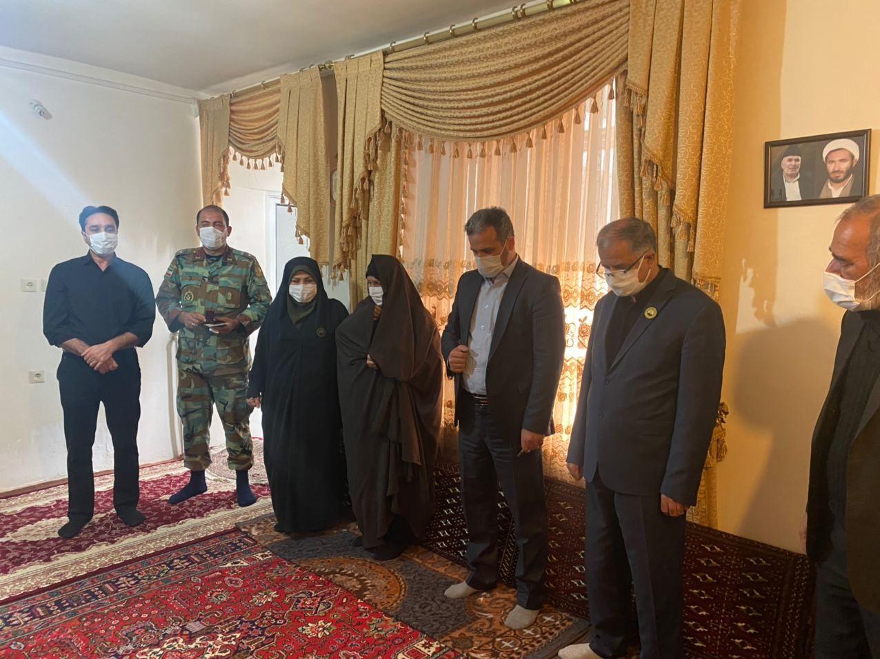 سفر فرمانده قرارگاه جهادی شمالغرب کشور به شهرستان خوی