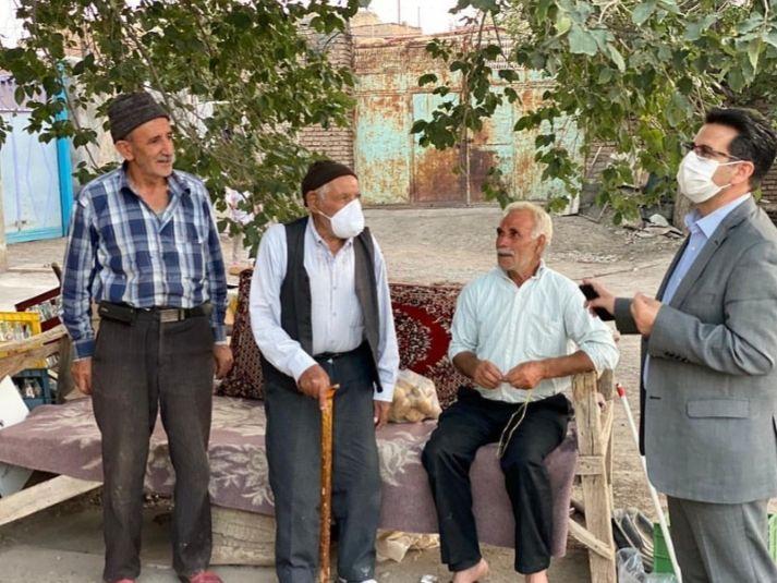 بازدید سرپرست فرمانداری شهرستان خوی از روستاهای بخش ایواوغلی