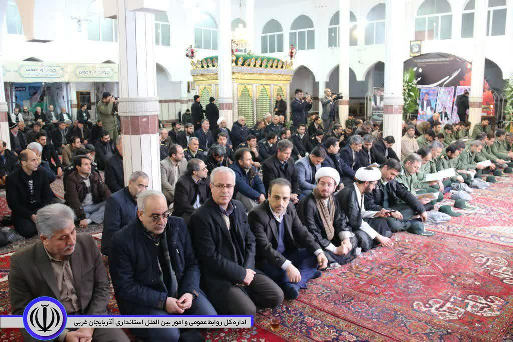 برگزاری مراسم گرامیداشت دهمین سالگرد شهادت حاج ولی حاجی قلیزاده دادستان فقید شهرستان خوی