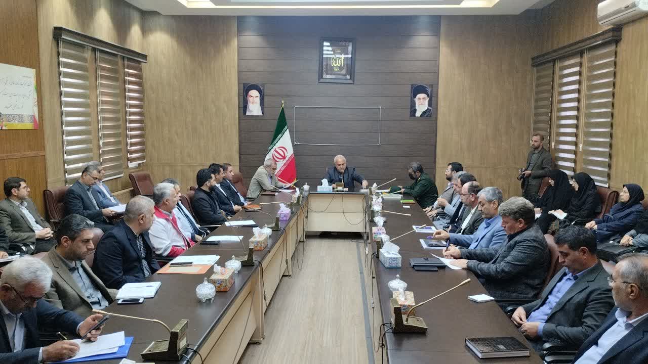 جلسه شورای پدافند غیر عامل شهرستان امروز برگزار شد