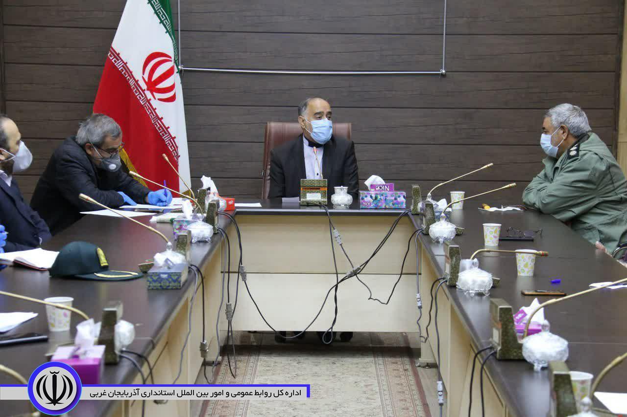 برگزاری جلسه ستاد پیشگیری از کرونا ویروس شهرستان خوی