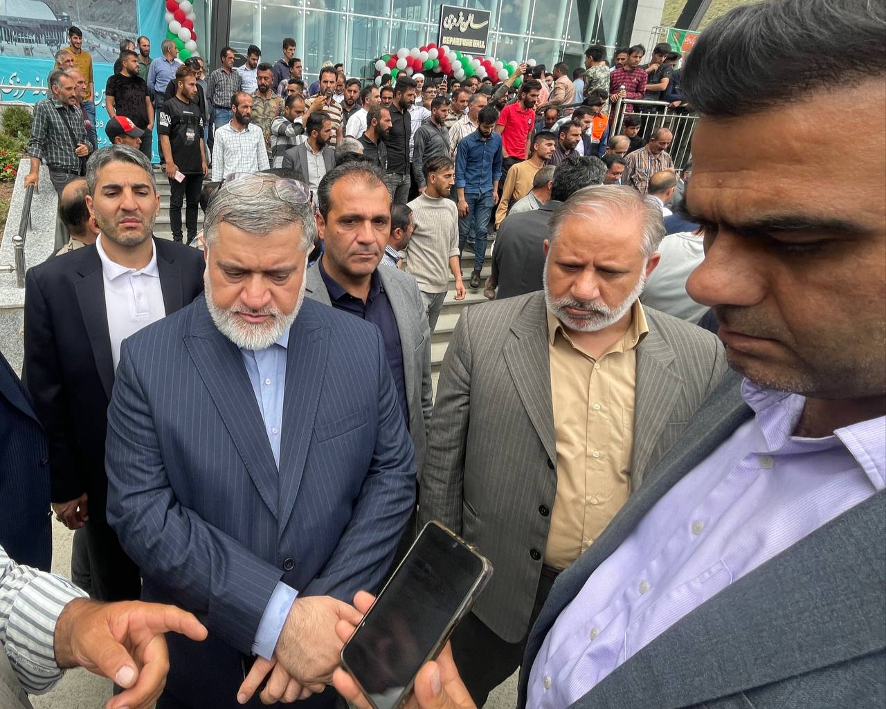 آلبوم تصویری/ سفر وزیر راه شهر سازی به خوی