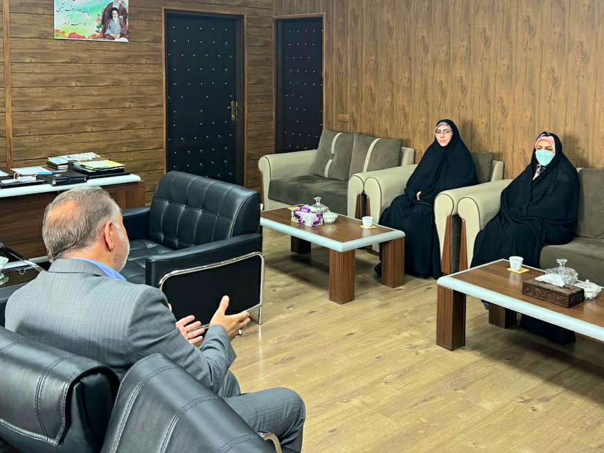 دیدار مدیر کل کانون پرورش فکری کودکان و نوجوانان آذربایجان غربی با فرماندار ویژه شهرستان خوی