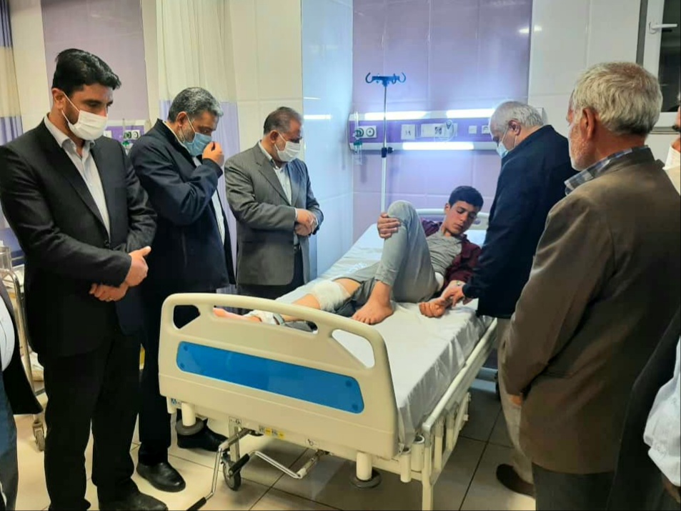 بازدید سرپرست فرمانداری ویژه شهرستان خوی از مراکز درمانی در روز طبیعت