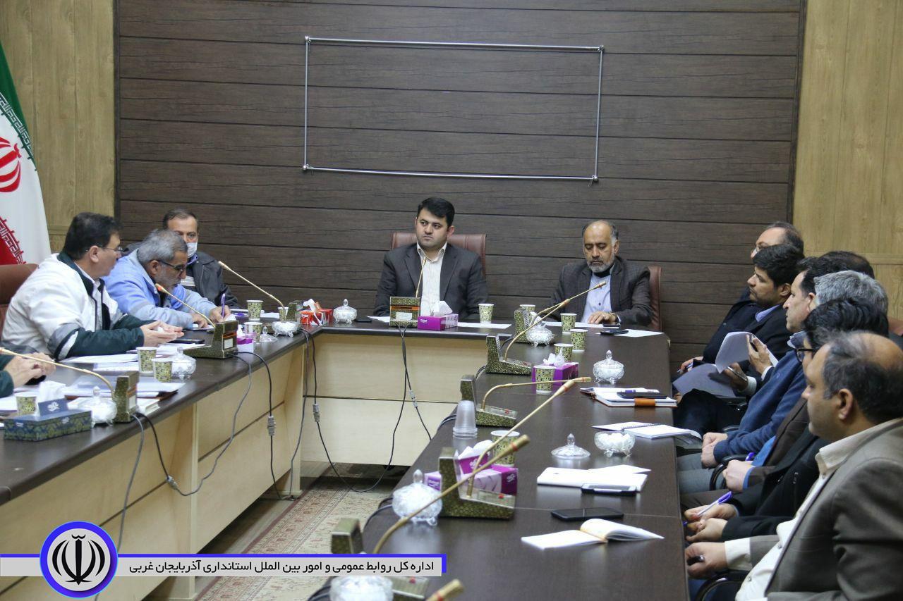 برگزاری جلسه ستاد هماهنگی و فرماندهی عملیات پاسخ به بحران شهرستان خوی
