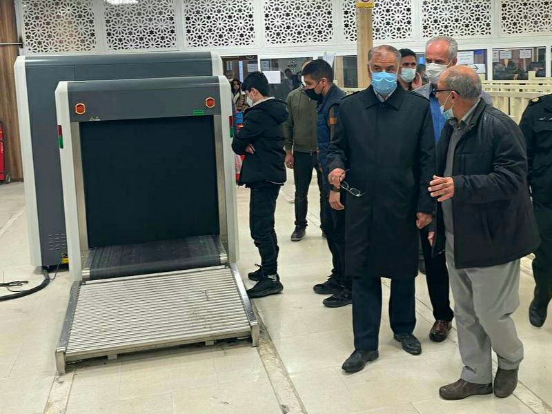 بازدید فرماندار ویژه شهرستان خوی پایانه مرزی رازی