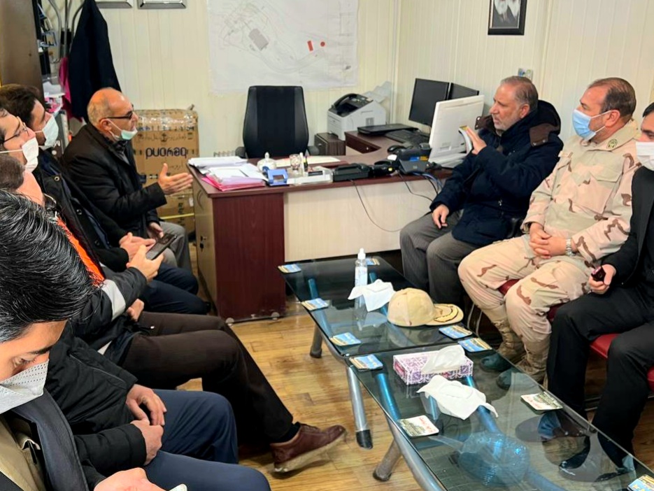 بازدید سرپرست فرمانداری شهرستان خوی از مرز رازی