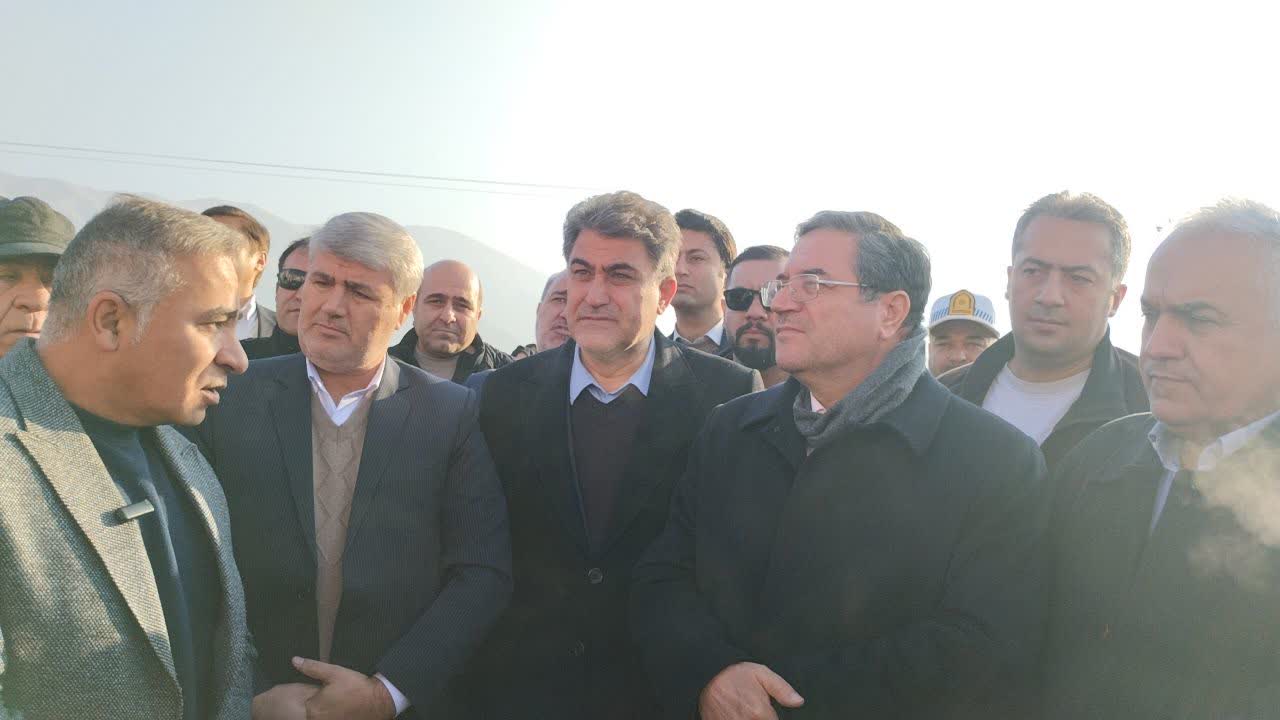 کلنگ‌زنی قطعه پنجم و پایانی بزرگراه ایواوغلی–گیت منطقه آزاد ماکو