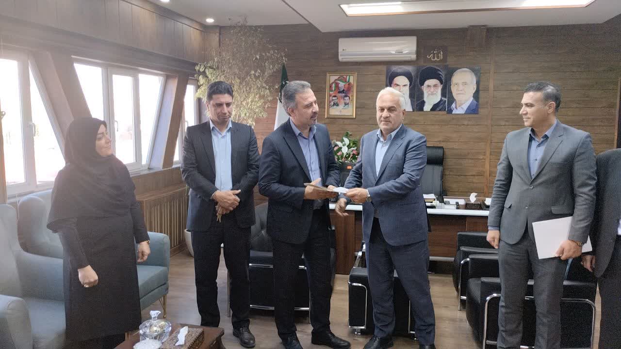 مراسم تودیع و معارفه رئیس اداره راه و شهرسازی خوی برگزار شد