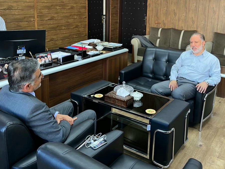 دیدار مدیرکل امور عشایر استان آذربایجان غربی با فرماندار ویژه شهرستان خوی