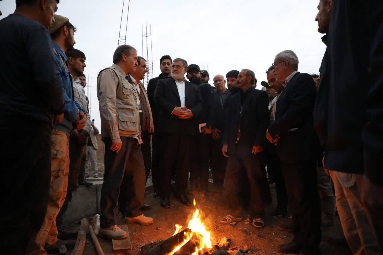 آلبوم تصویری / بازدید میدانی استاندار آذربایجانغربی از روند بازسازی مناطق زلزلهزده خوی