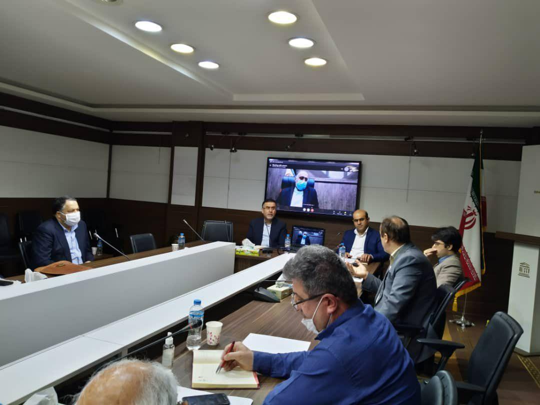 ارتباط ویدئو کنفرانسی معاون استاندار و فرماندار ویژه شهرستان خوی با کمسیون ملی یونسکو