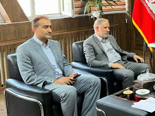 دیدار سرپرست مدیریت شعب پست بانک استان با فرماندار خوی