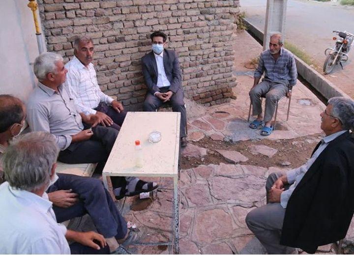 بازدید سرپرست فرمانداری شهرستان خوی از روستاهای بخش مرکزی
