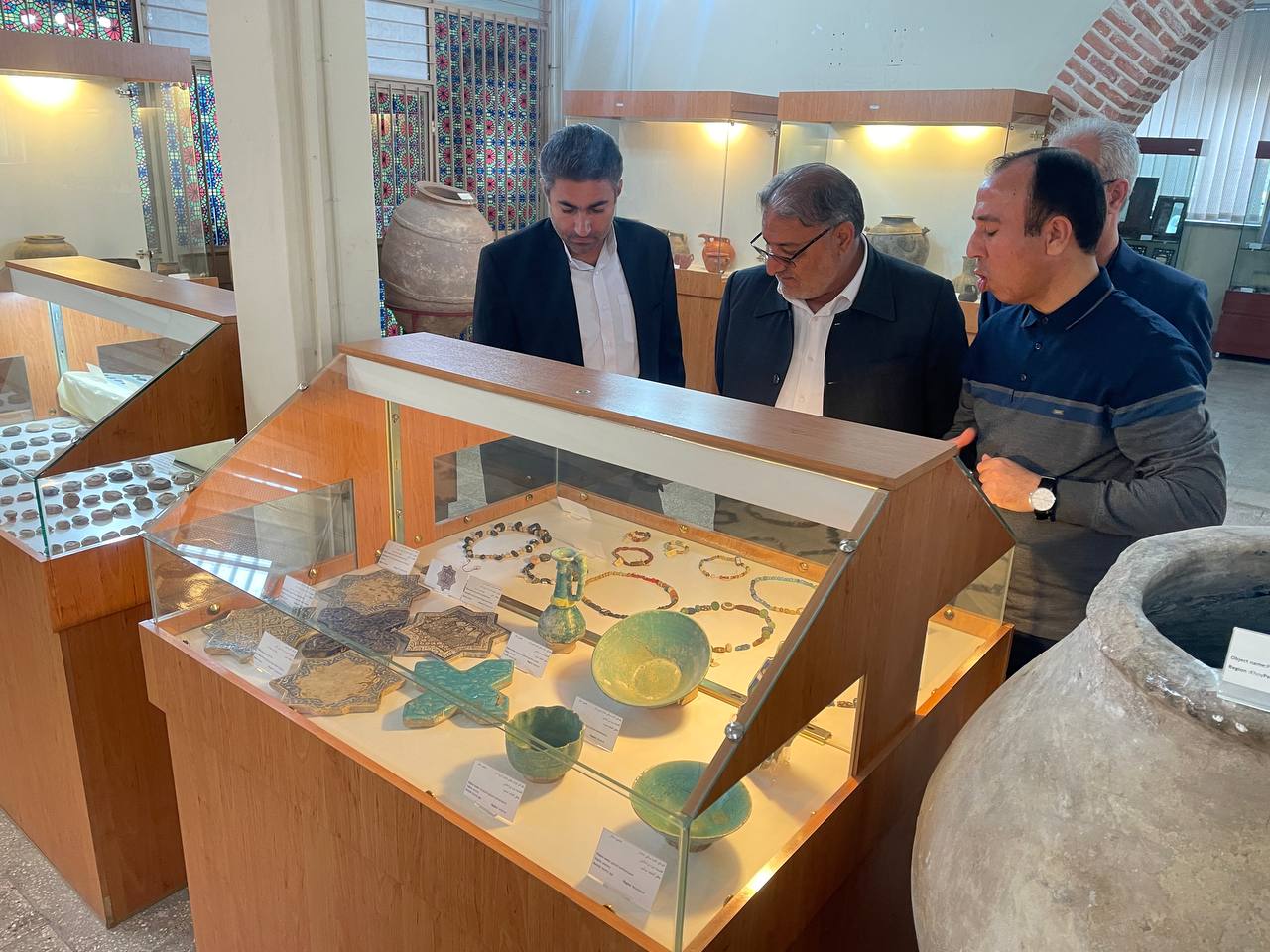 بازدید فرماندار از موزه شهرستان خوی