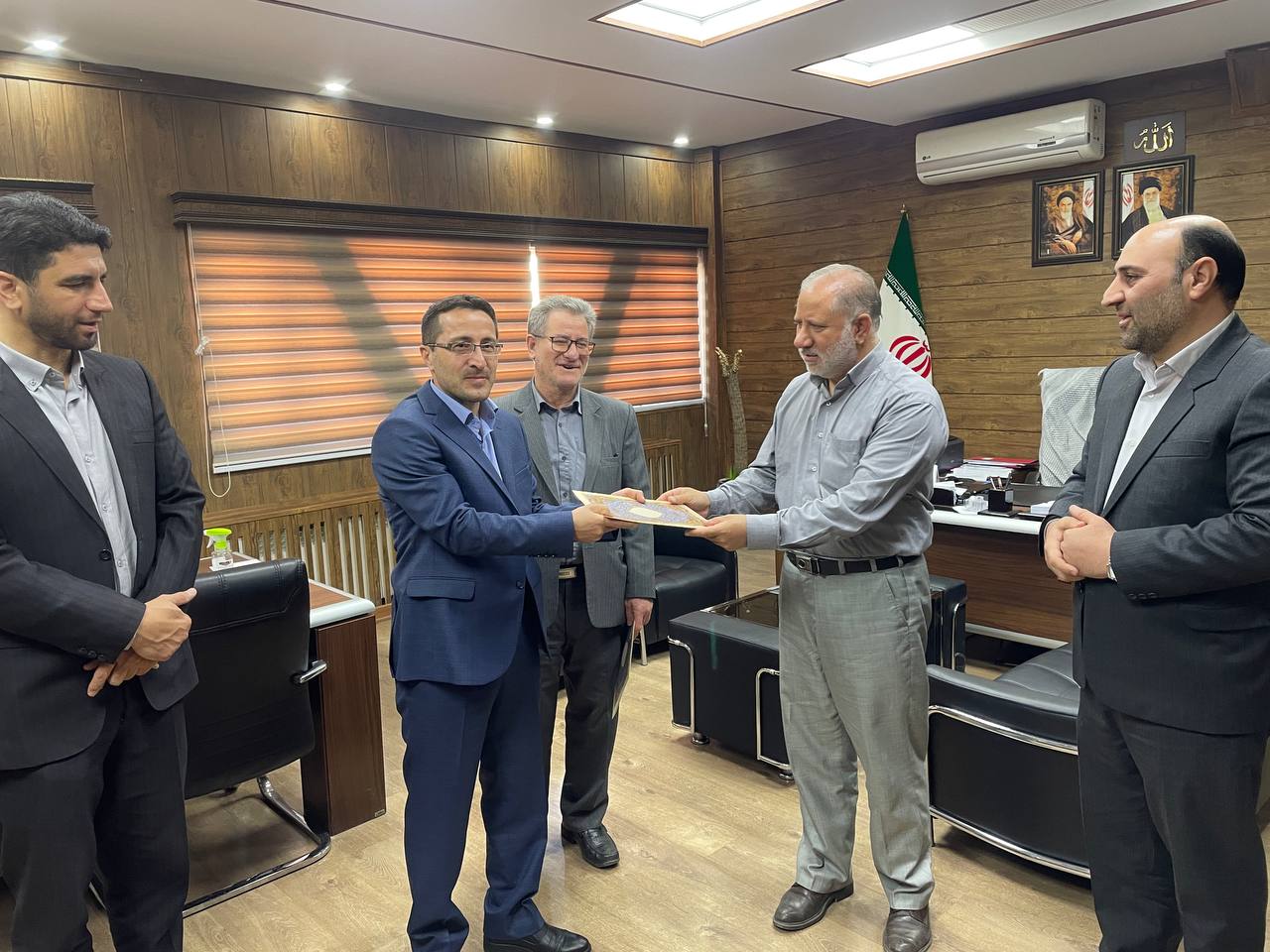 معرفی ریس جدید اداره ثبت احوال خوی
