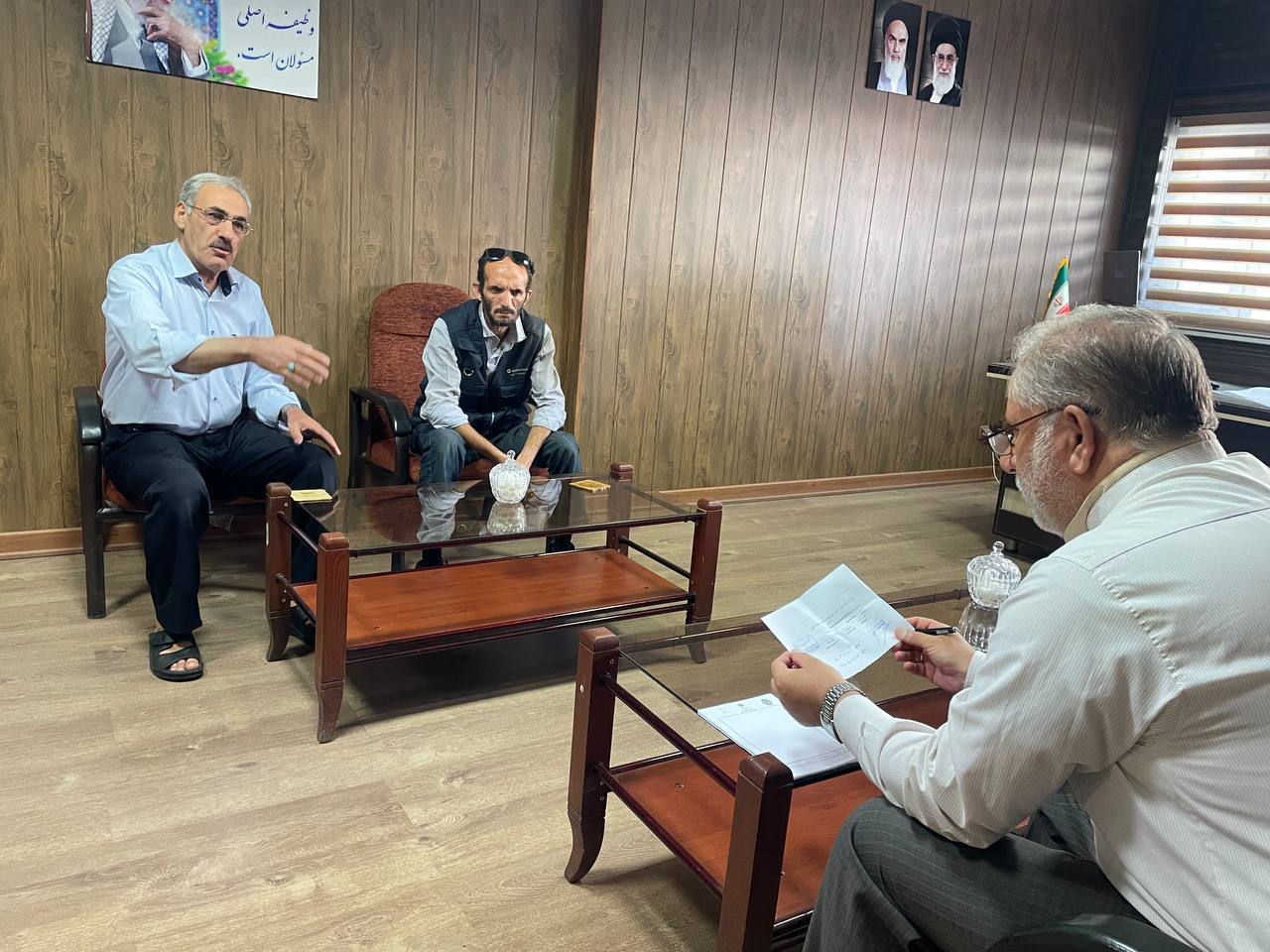 برگزاری ملاقات مردمی فرماندارخوی