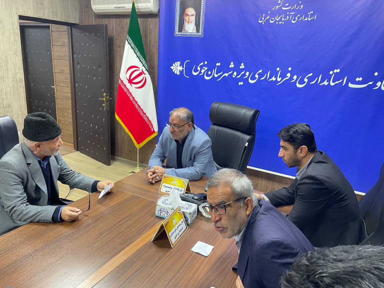 برگزاری ملاقات مردمی فرماندار خوی