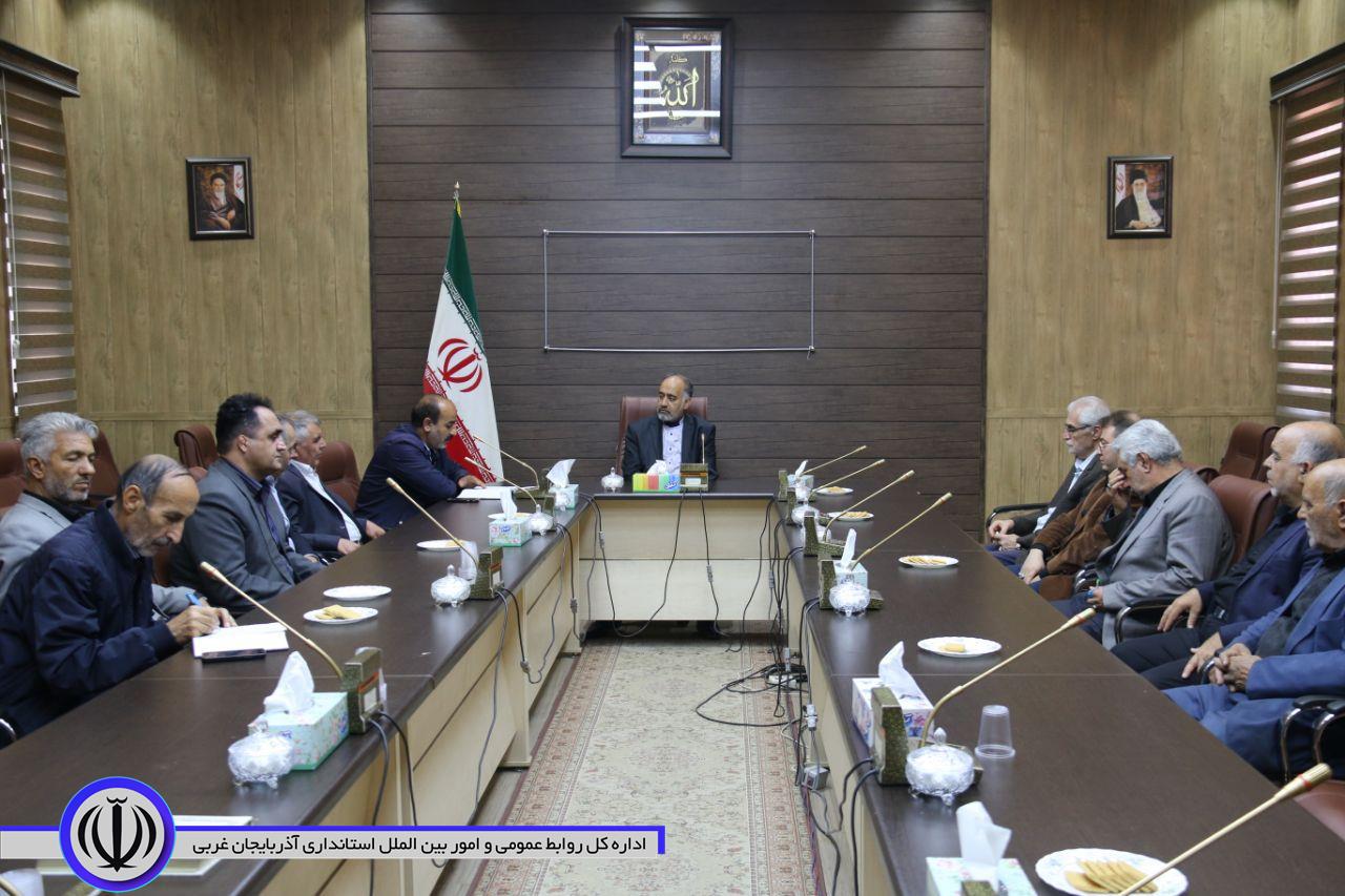 دیدار فعالین حوزه گردشگری با فرماندار شهرستان خوی