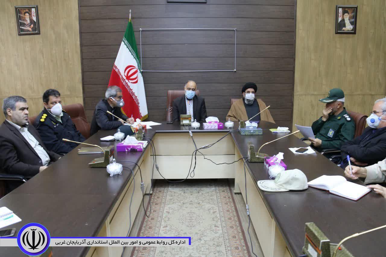 برگزاری جلسه ستاد پیشگیری از کرونا ویروس شهرستان خوی