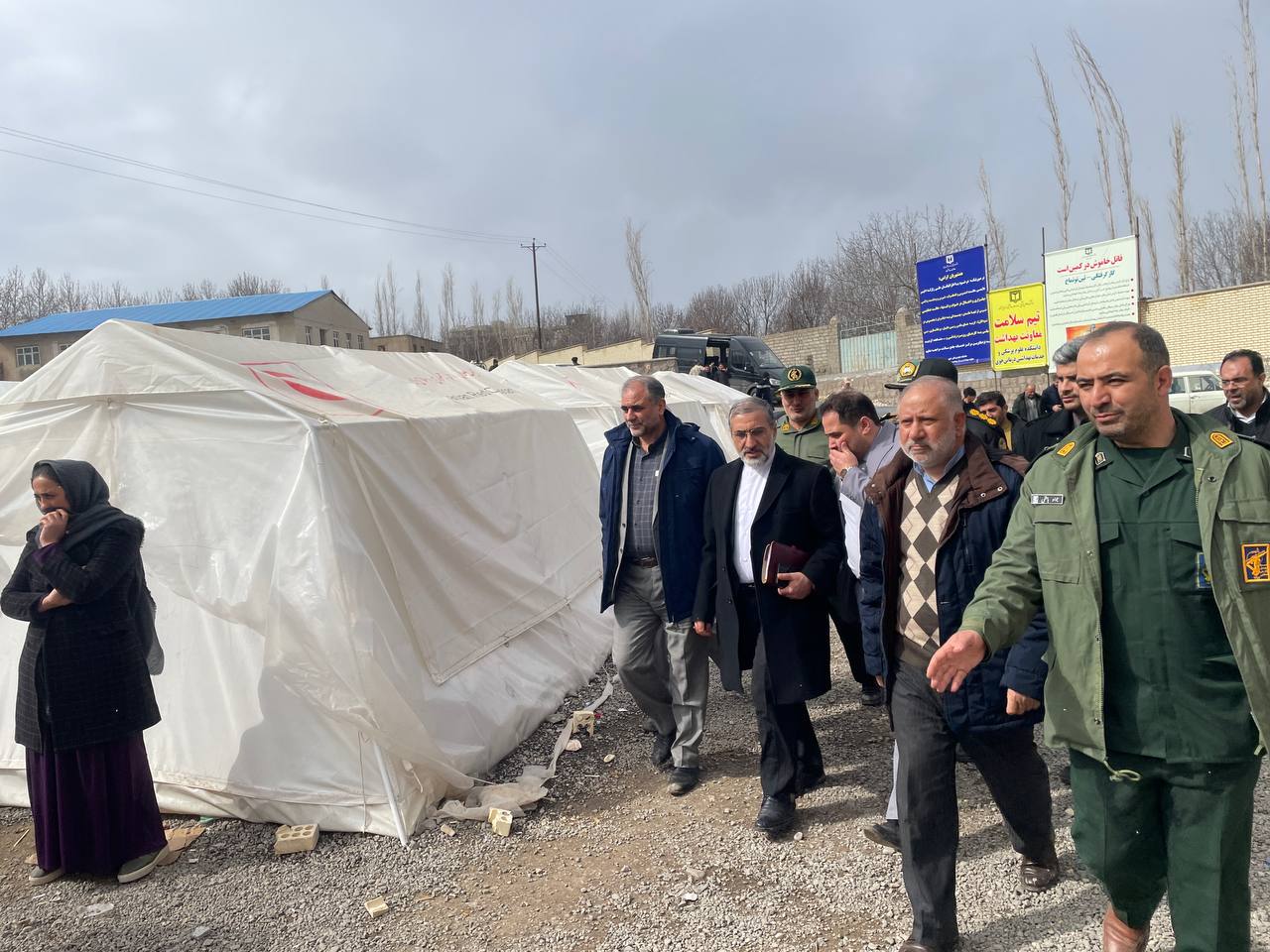 آلبوم تصویری/ بازدید رئیس دفتر رئیس جمهور از مناطق زلزله زده شهرستان خوی