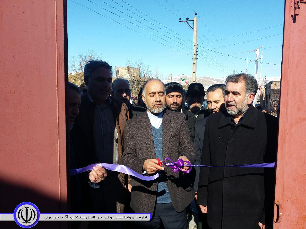 افتتاح چندین پروژه عمران شهری و روستایی با حضور فرماندار شهرستان خوی در بخش صفائیه