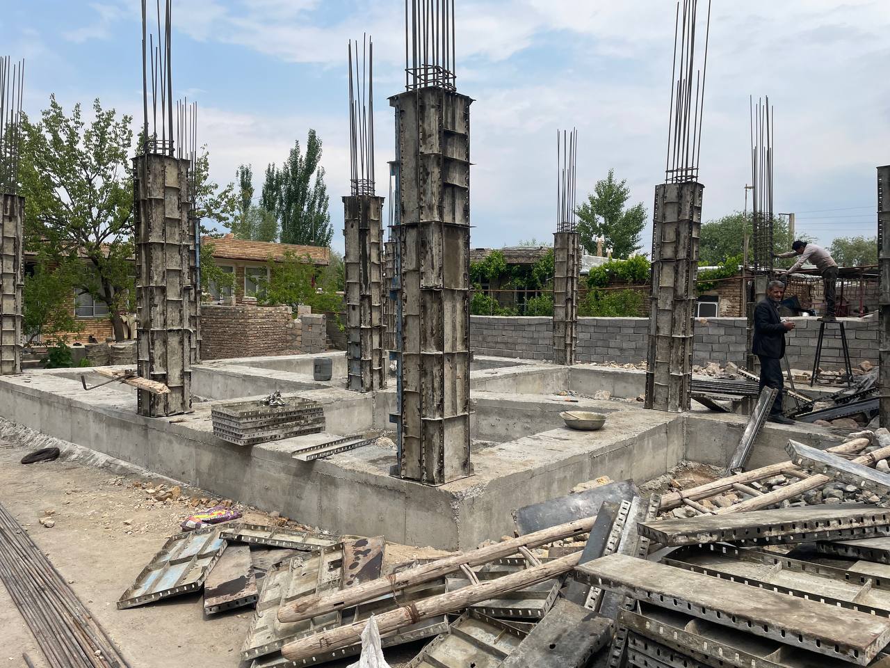 آلبوم تصویری/ مدیریت انقلابی و بازسازی جهادی مناطق زلزله روستای شیرین کندی