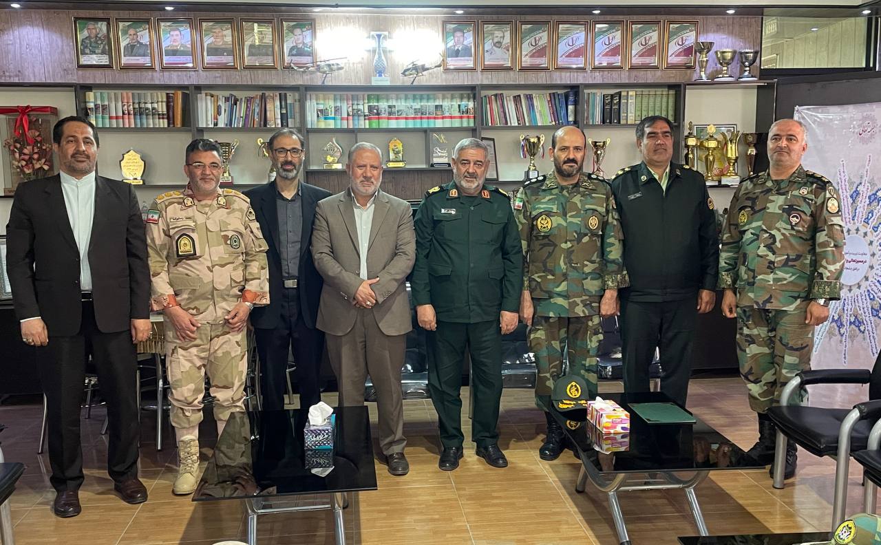 دیدار فرماندار خوی با سرپرست تیپ 264 متحرک هجومی شهید عبدی