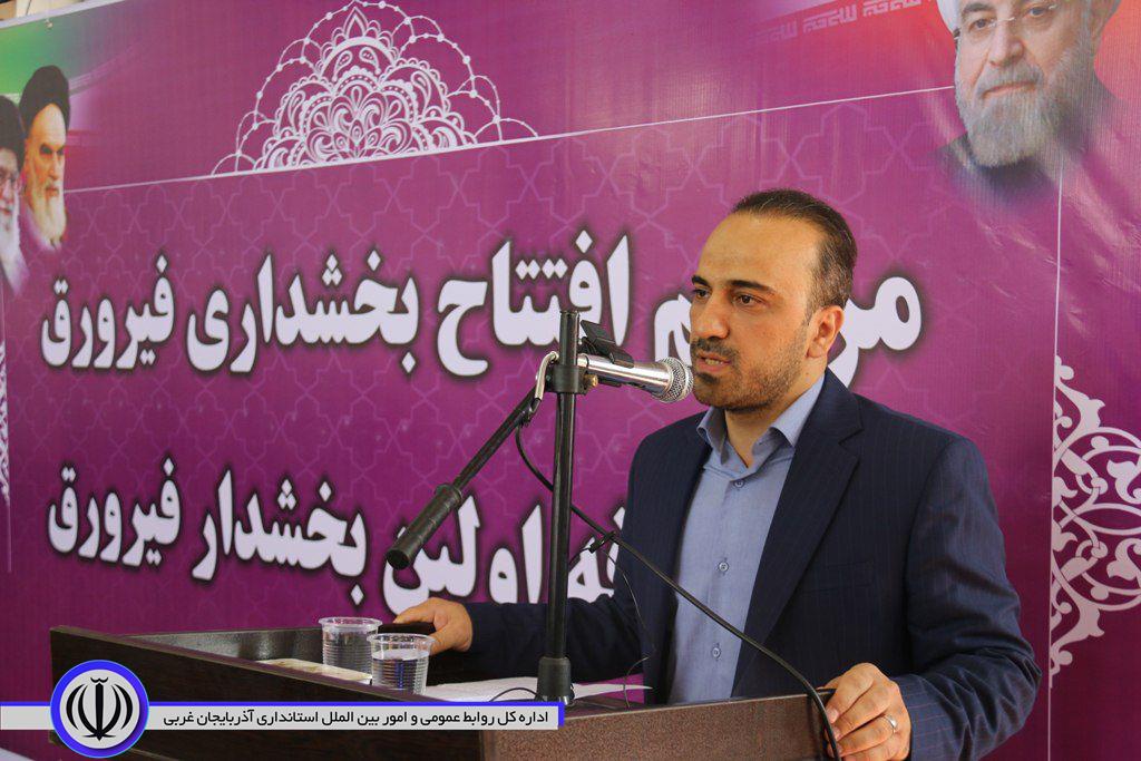معارفه اولین بخشدار بخش جدید التاسیس فیرورق شهرستان خوی با حضور معاون سیاسی، امنیتی و اجتماعی استاندار و فرماندار شهرستان خوی
