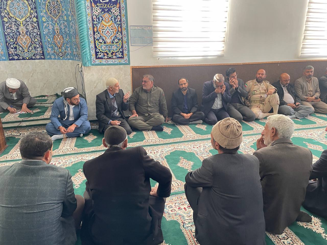 بررسی مسایل و مشکلات روستای دیزج الند