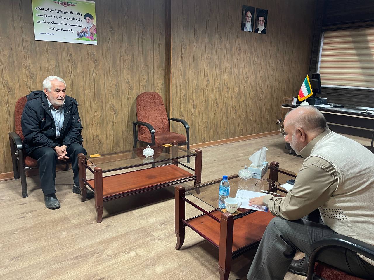 برگزاری ملاقات مردمی فرماندارخوی