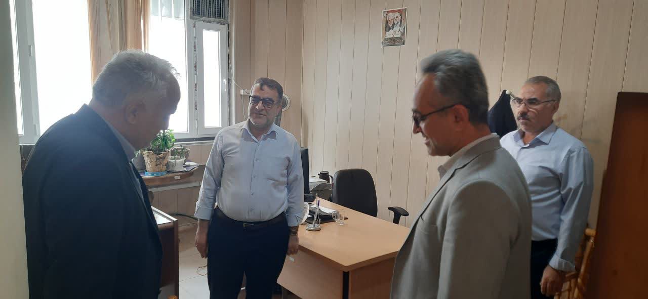 بازدید سرپرست فرمانداری خوی ز اداره صنعت، معدن و تجارت