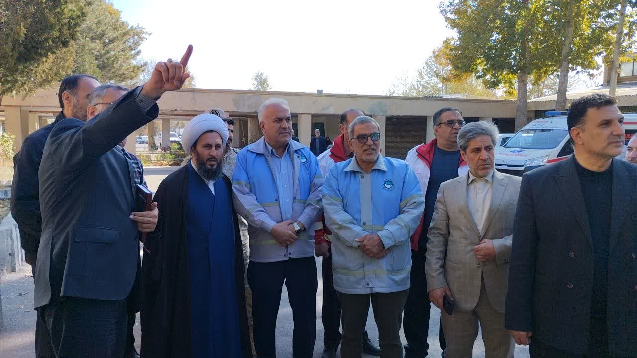 مانور پدافند غیرعامل در مدارس خوی برگزار شد