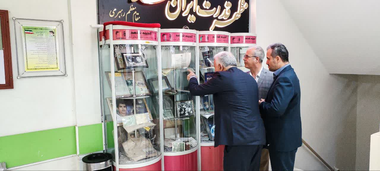 بازدید سرپرست فرمانداری از اداره بنیاد شهید و امور ایثارگران شهرستان خوی