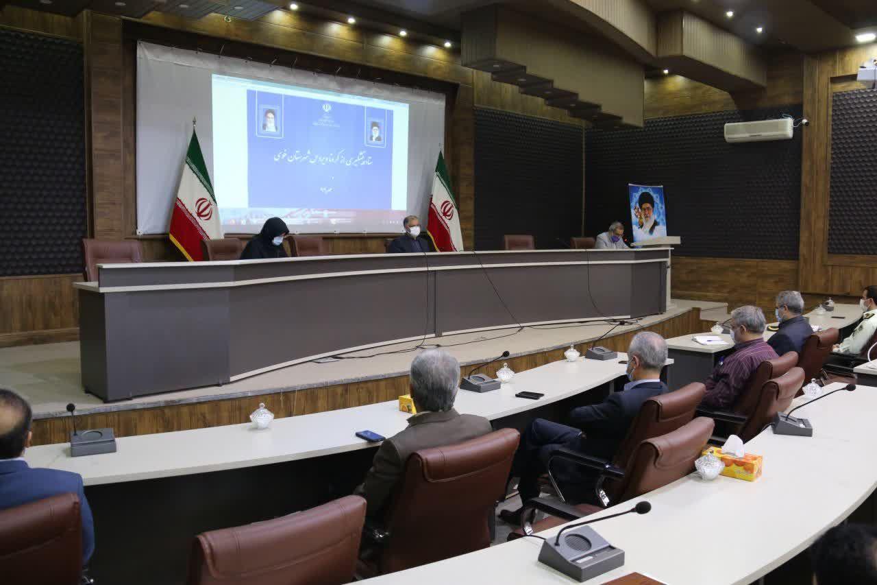 برگزاری سی و هفتمین جلسه ستاد پیشگیری از کرونا ویروس شهرستان خوی